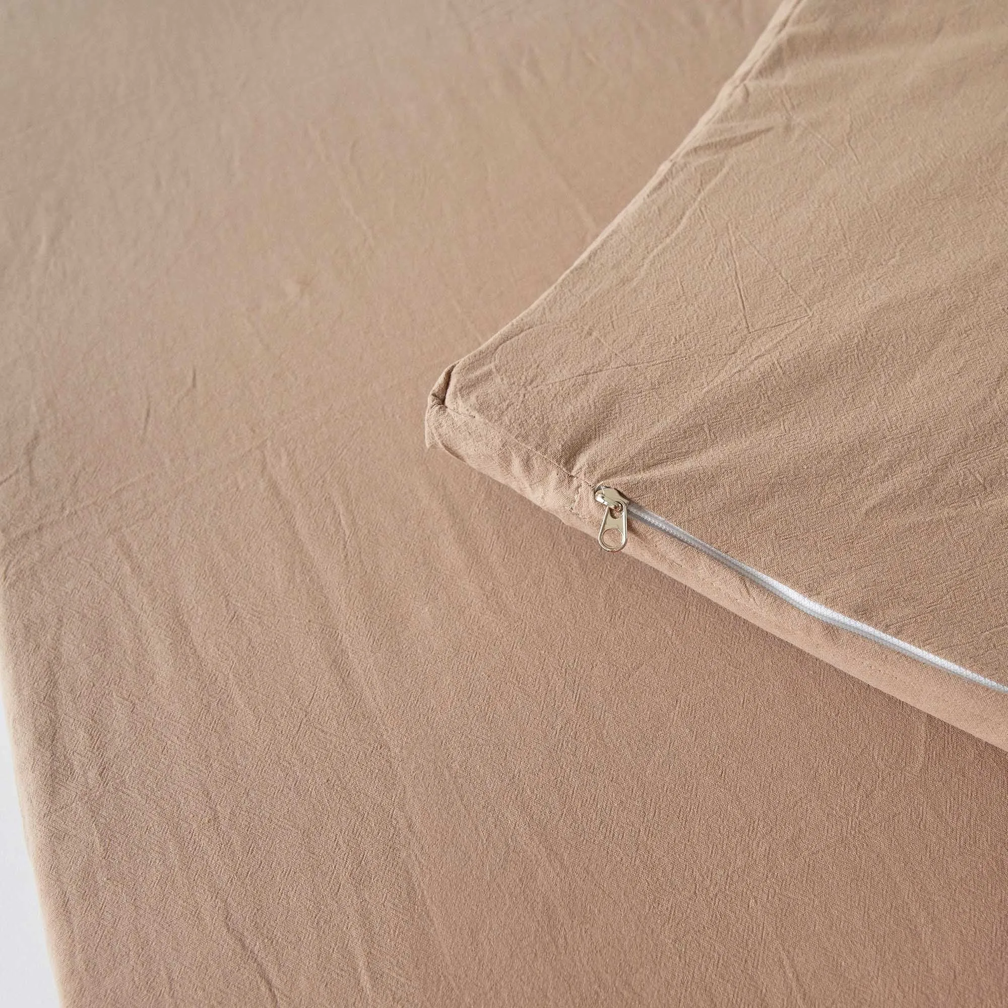 Chestnut Cotton Padded Play Mat | Memory Foam Comfort & Machine Washable Cover