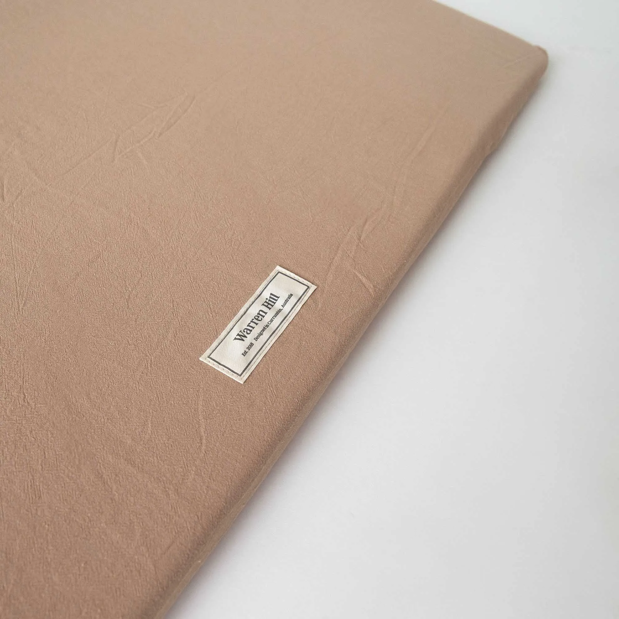 Chestnut Cotton Padded Play Mat | Memory Foam Comfort & Machine Washable Cover