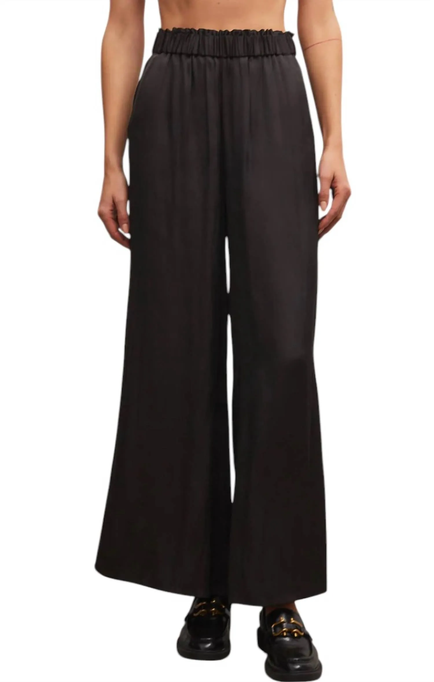 Estate Luxe Sheen Wide Leg Pant