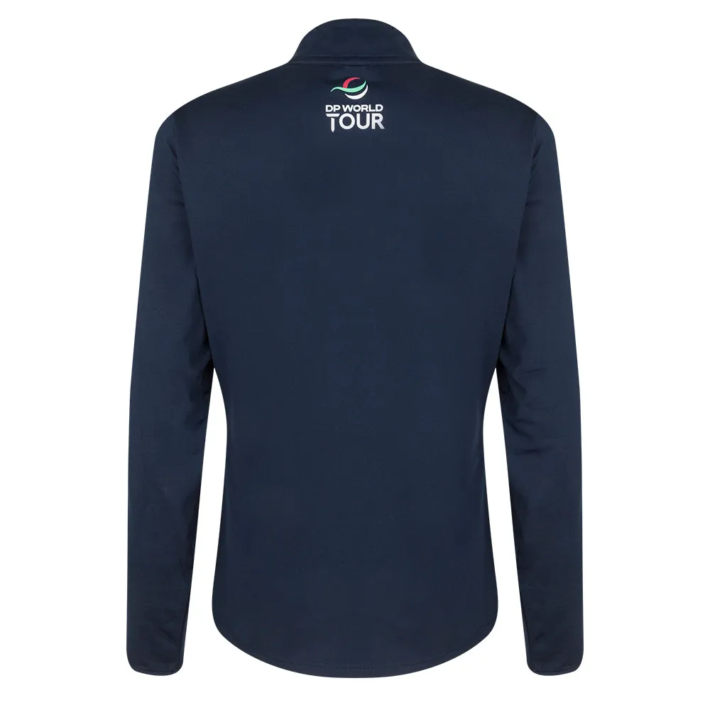 Genesis Scottish Open Women's Navy 1/4 Zip Mid Layer