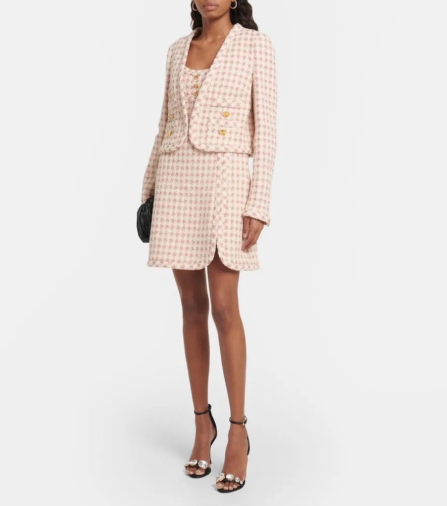 Giambattista Valli Cotton-blend tweed jacket