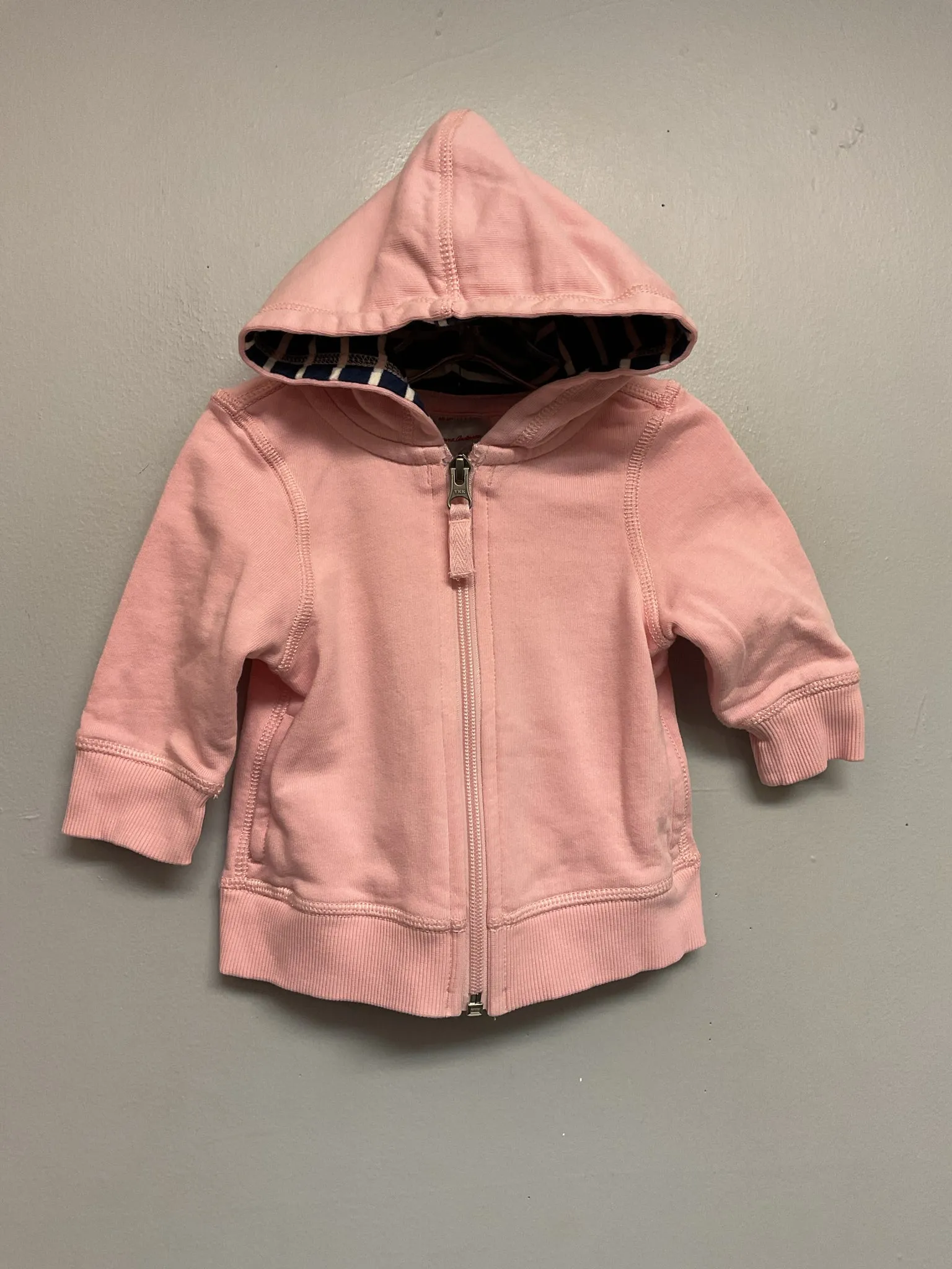 Hanna Andersson Size 3M Pink Cotton Infant Girls Jackets