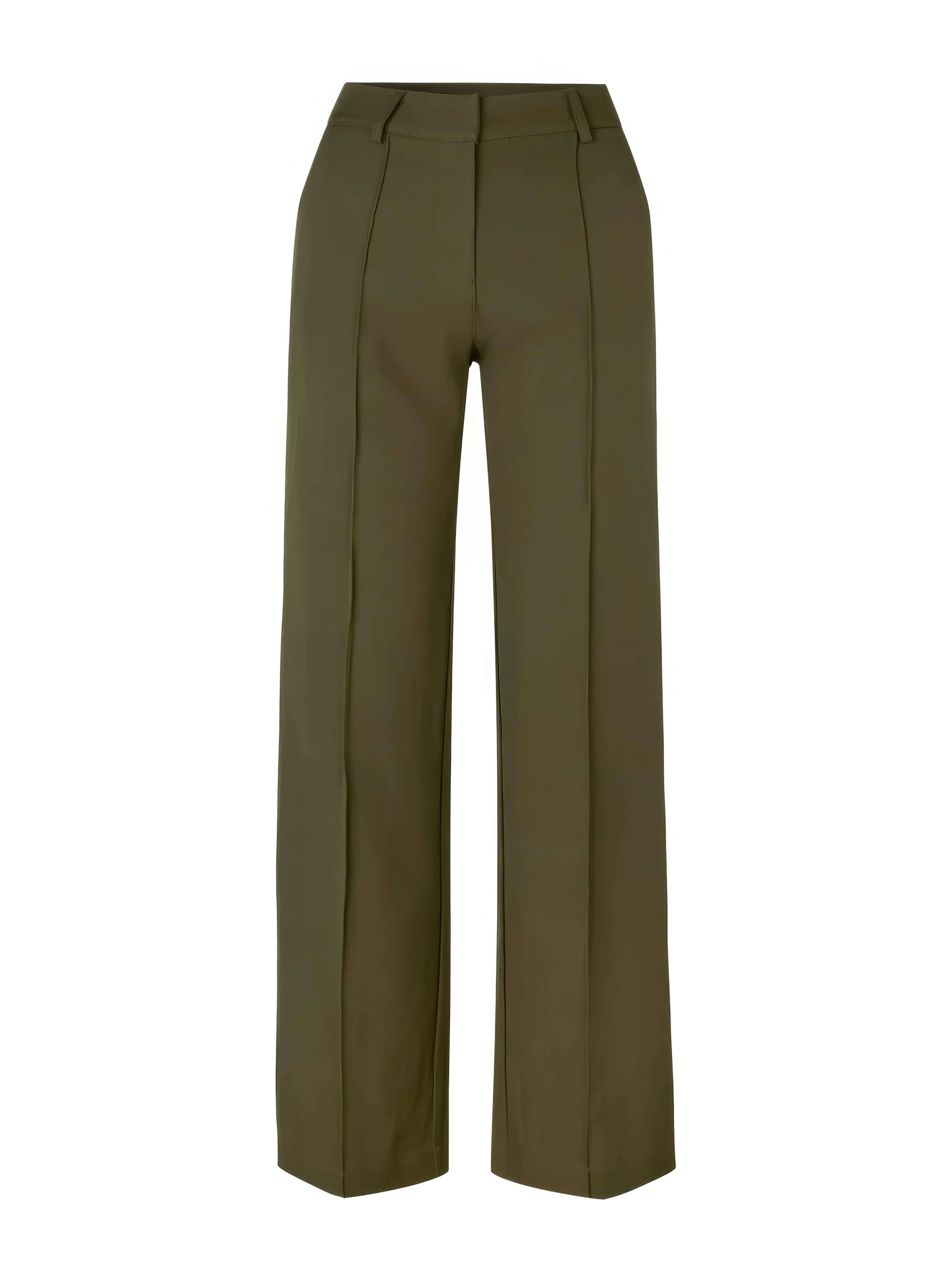 High-Waisted Elegant Women's Trousers