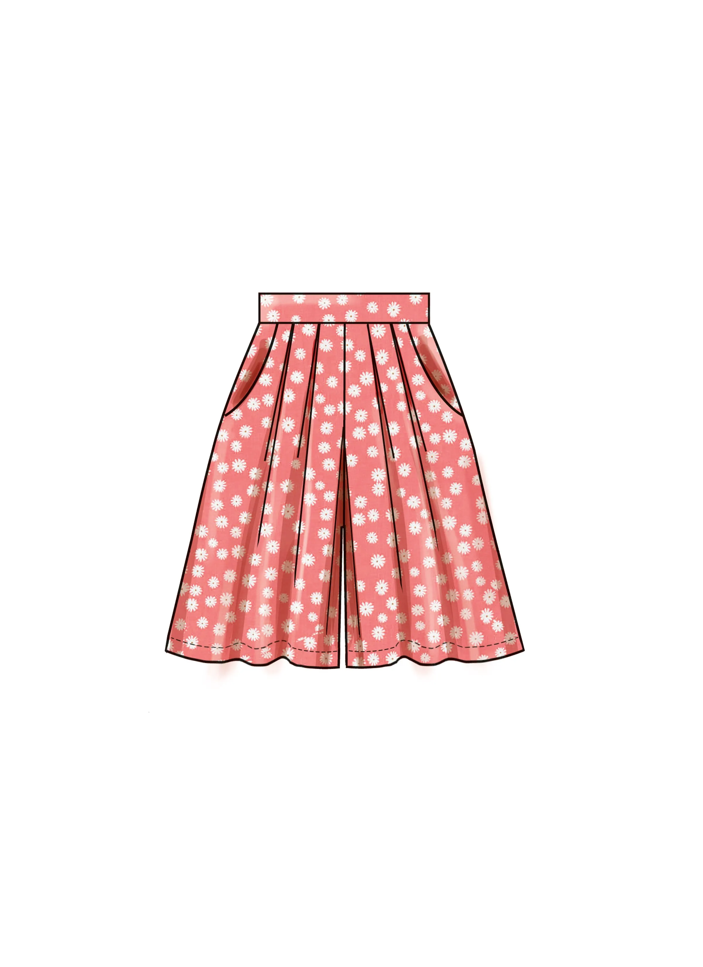 New Look Sewing Pattern N6756 - Misses' Shorts and Pants