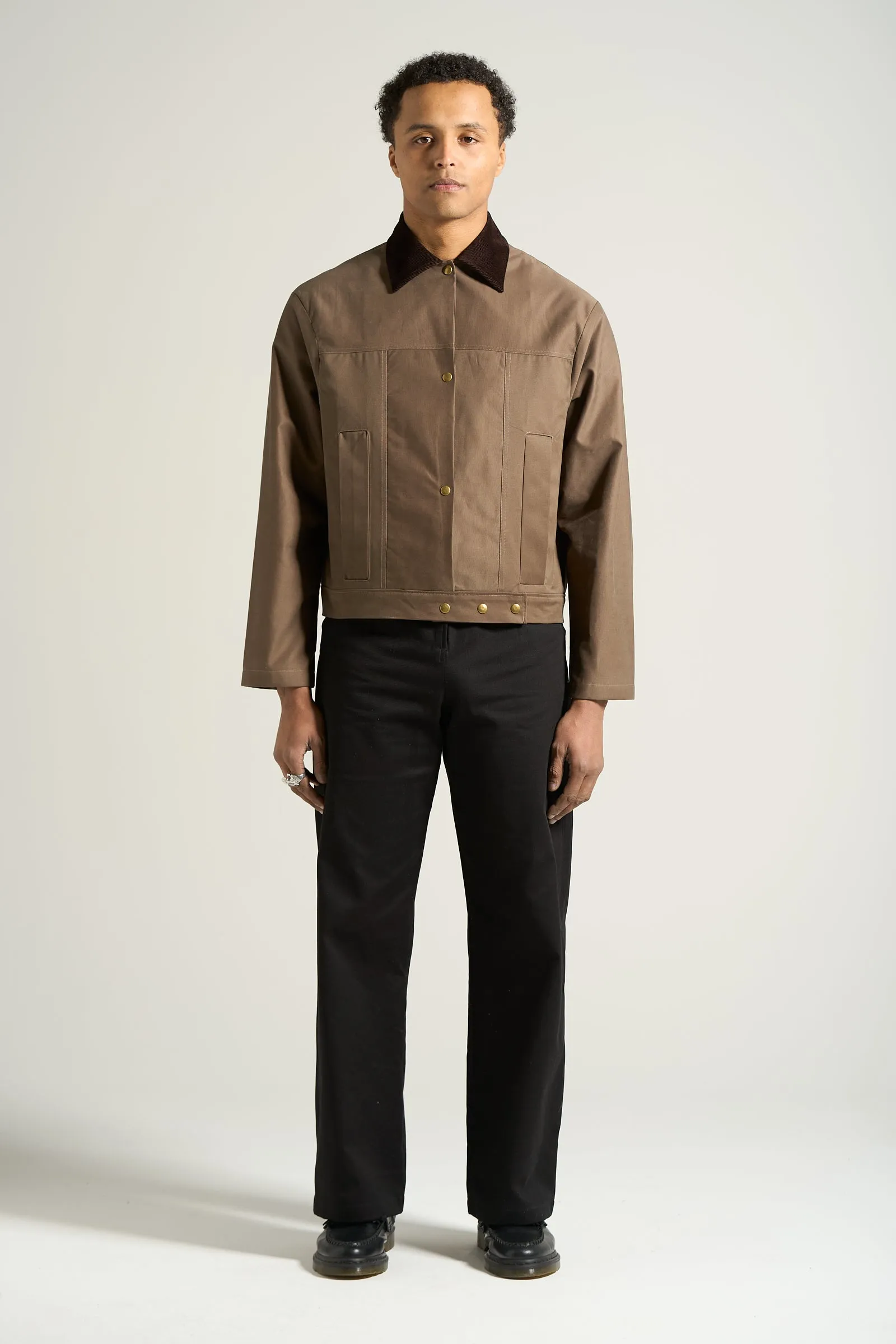 The Tan Drill Work Jacket