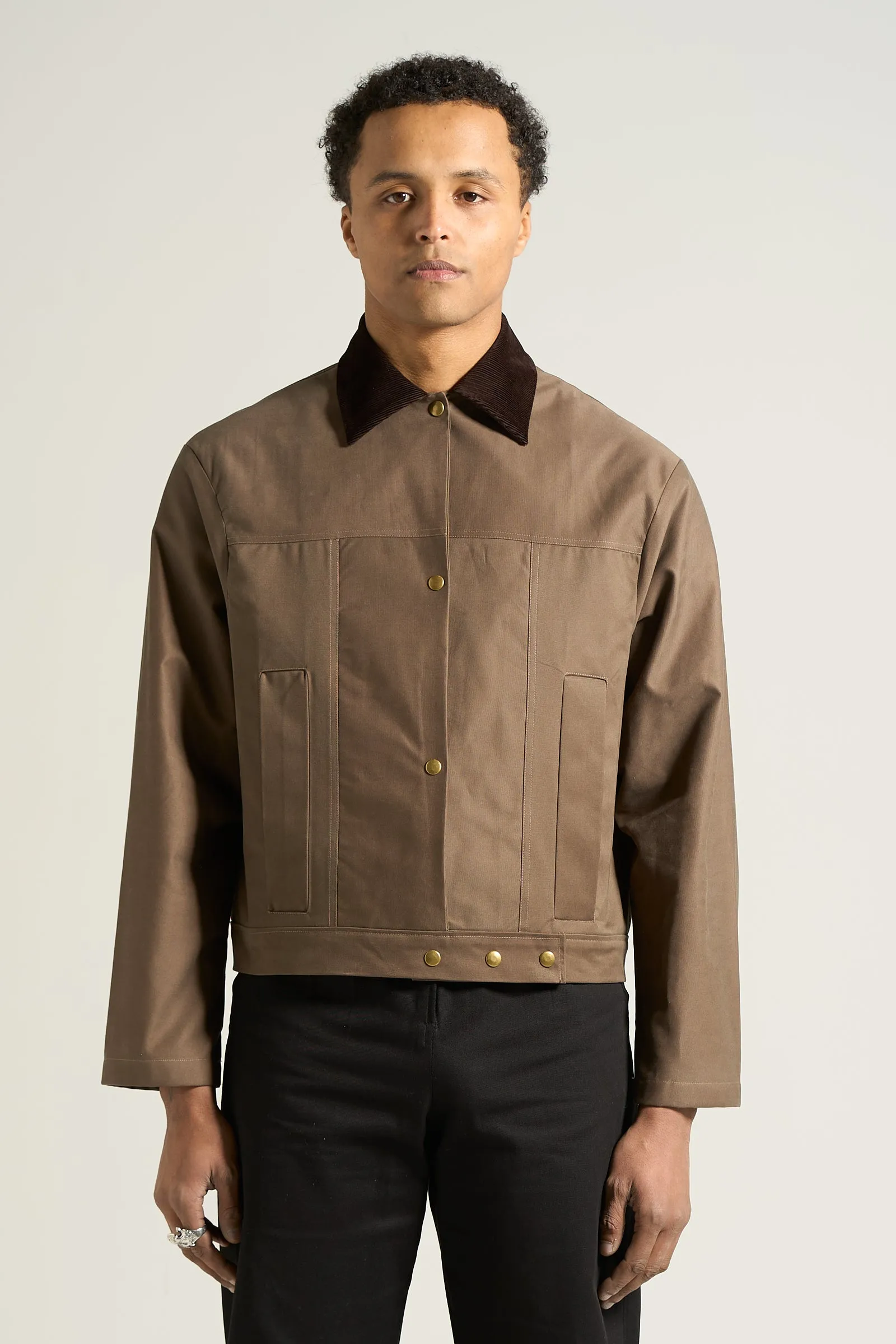 The Tan Drill Work Jacket