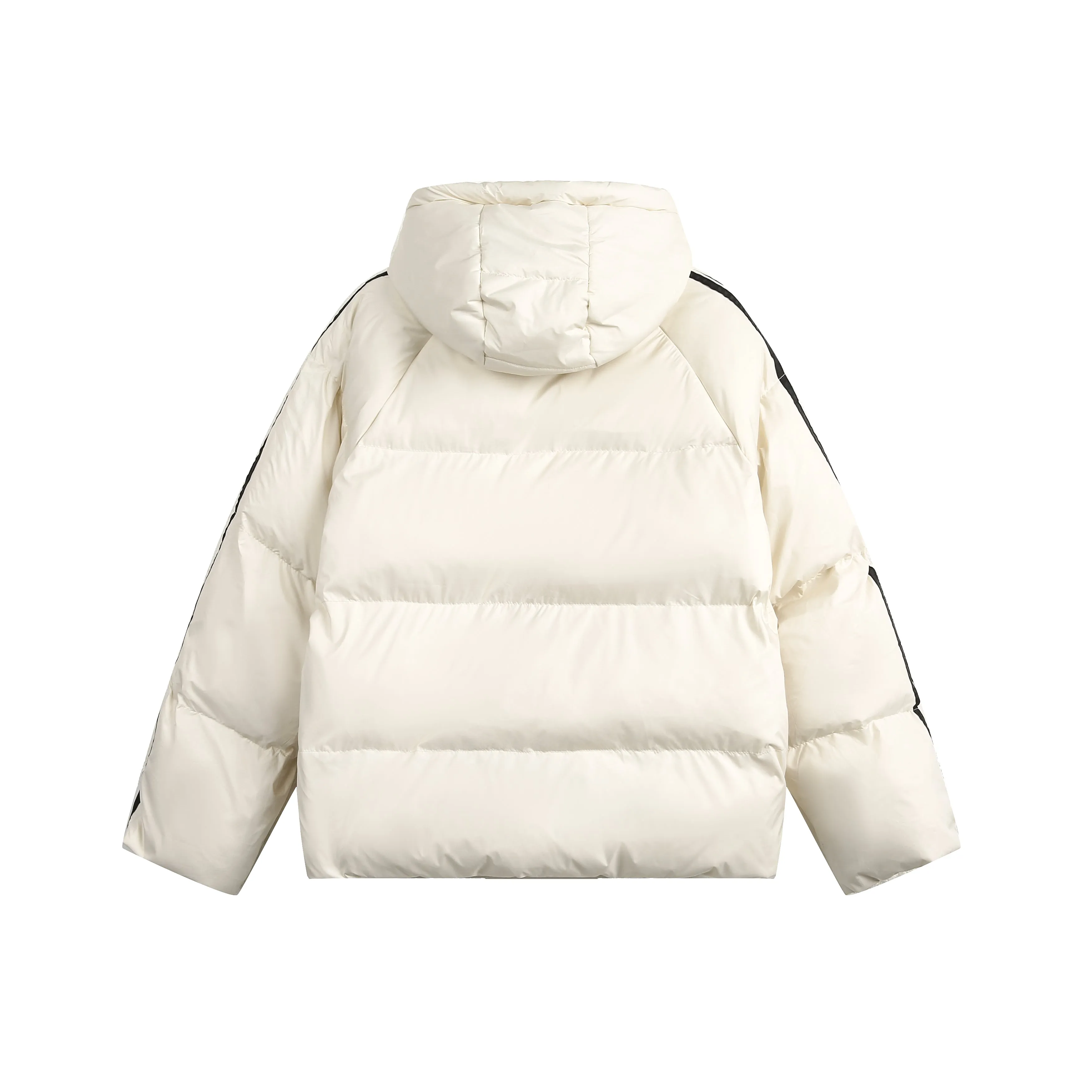 Urban Heat | Striped Sleeve Puffer