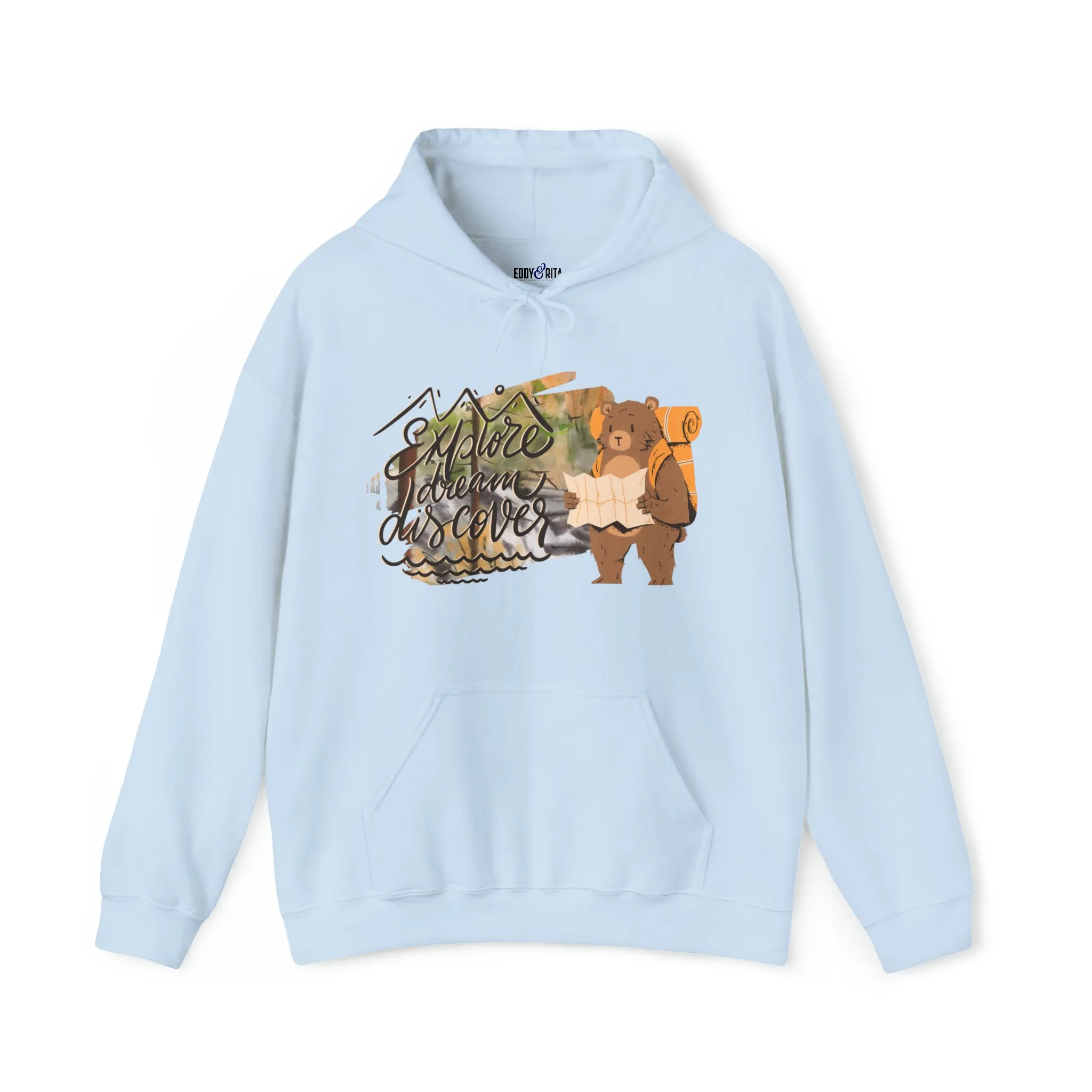 Women's Hoodie: 'Explore, Dream, Discover' - Cozy Comfort for Stylish Adventurers!