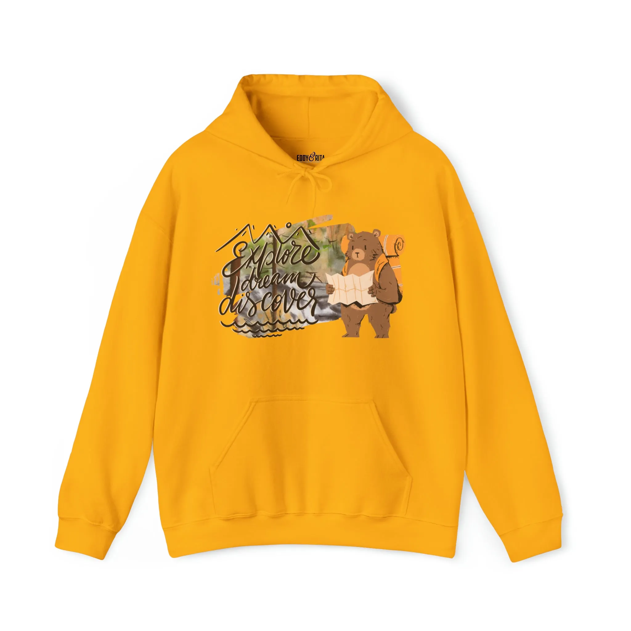 Women's Hoodie: 'Explore, Dream, Discover' - Cozy Comfort for Stylish Adventurers!