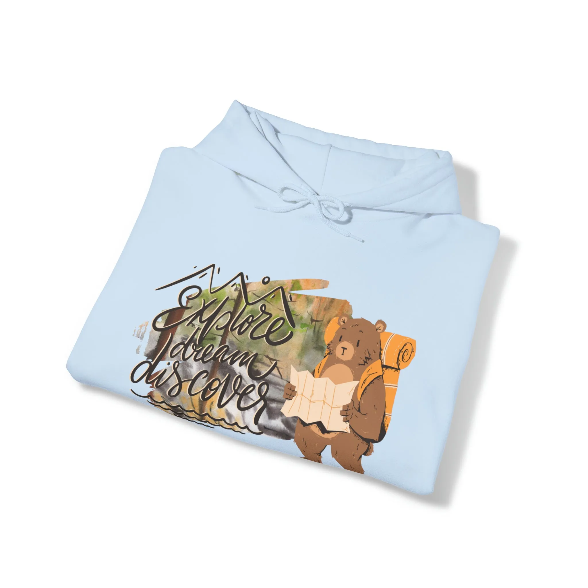 Women's Hoodie: 'Explore, Dream, Discover' - Cozy Comfort for Stylish Adventurers!