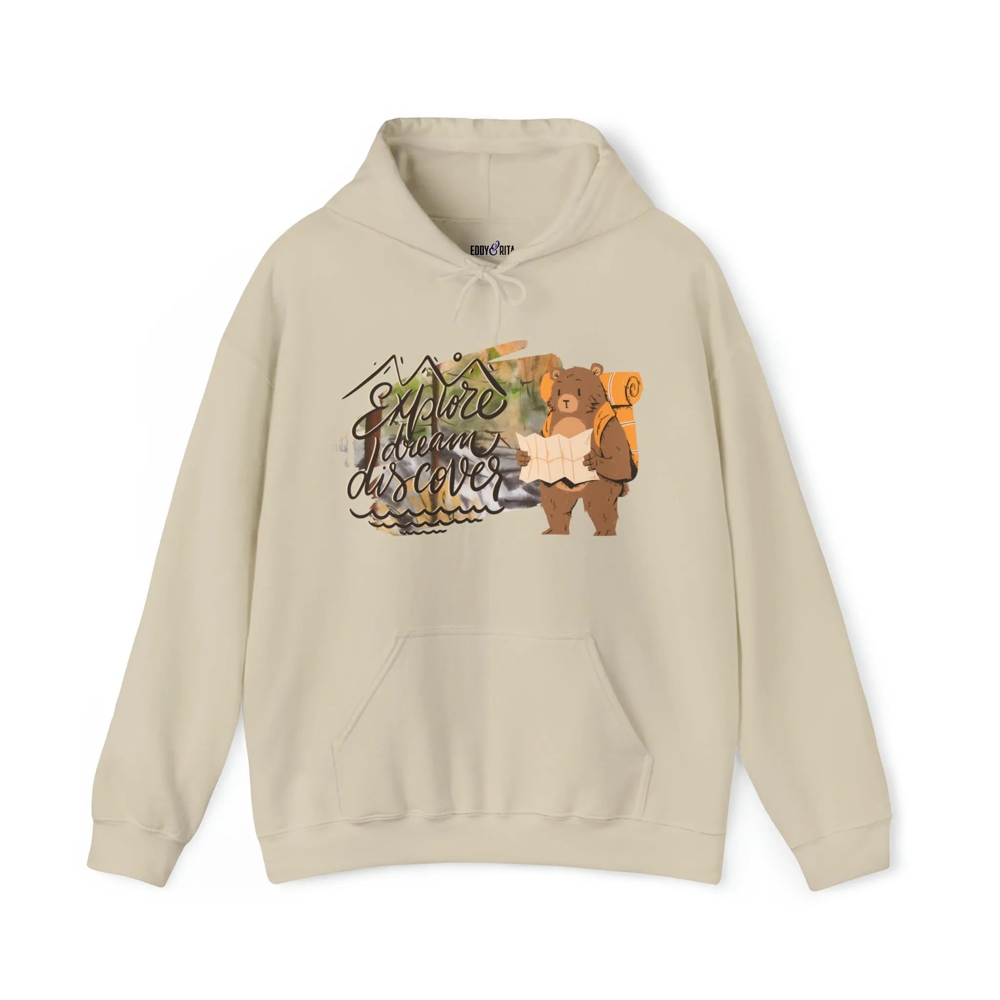 Women's Hoodie: 'Explore, Dream, Discover' - Cozy Comfort for Stylish Adventurers!