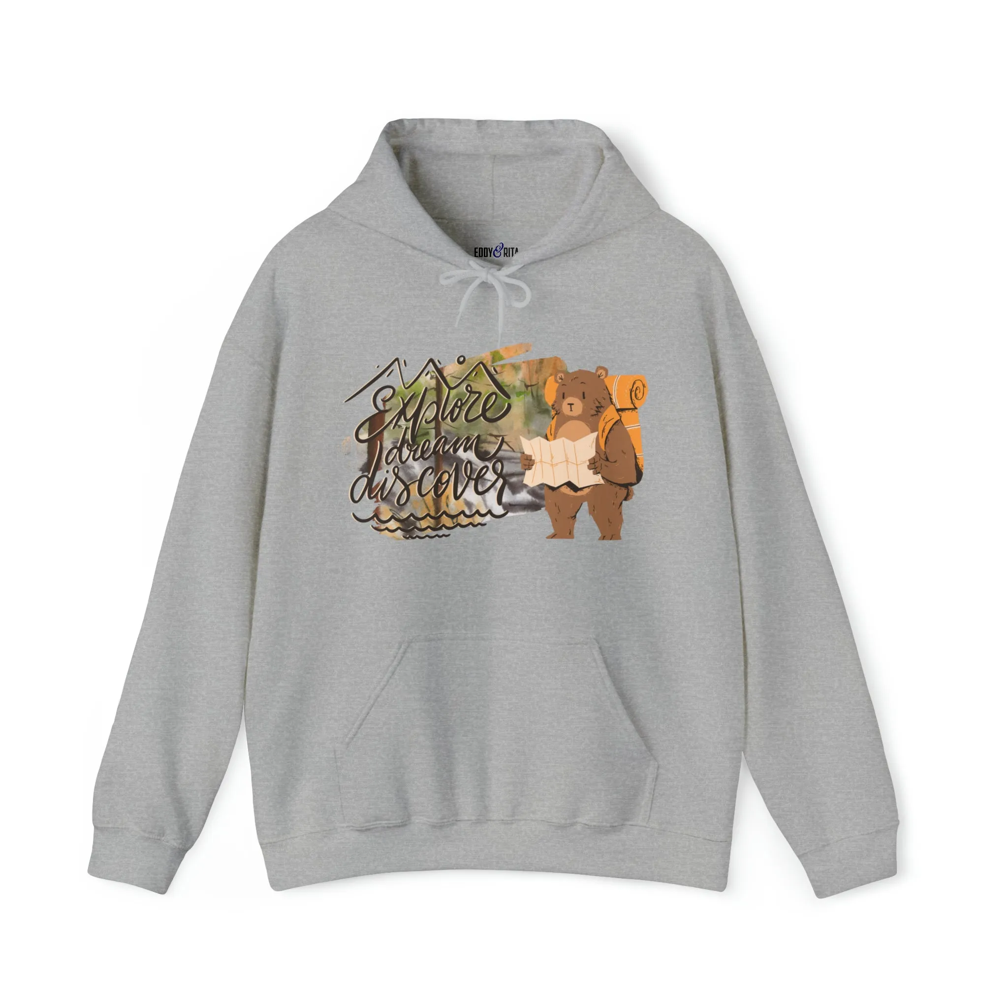 Women's Hoodie: 'Explore, Dream, Discover' - Cozy Comfort for Stylish Adventurers!