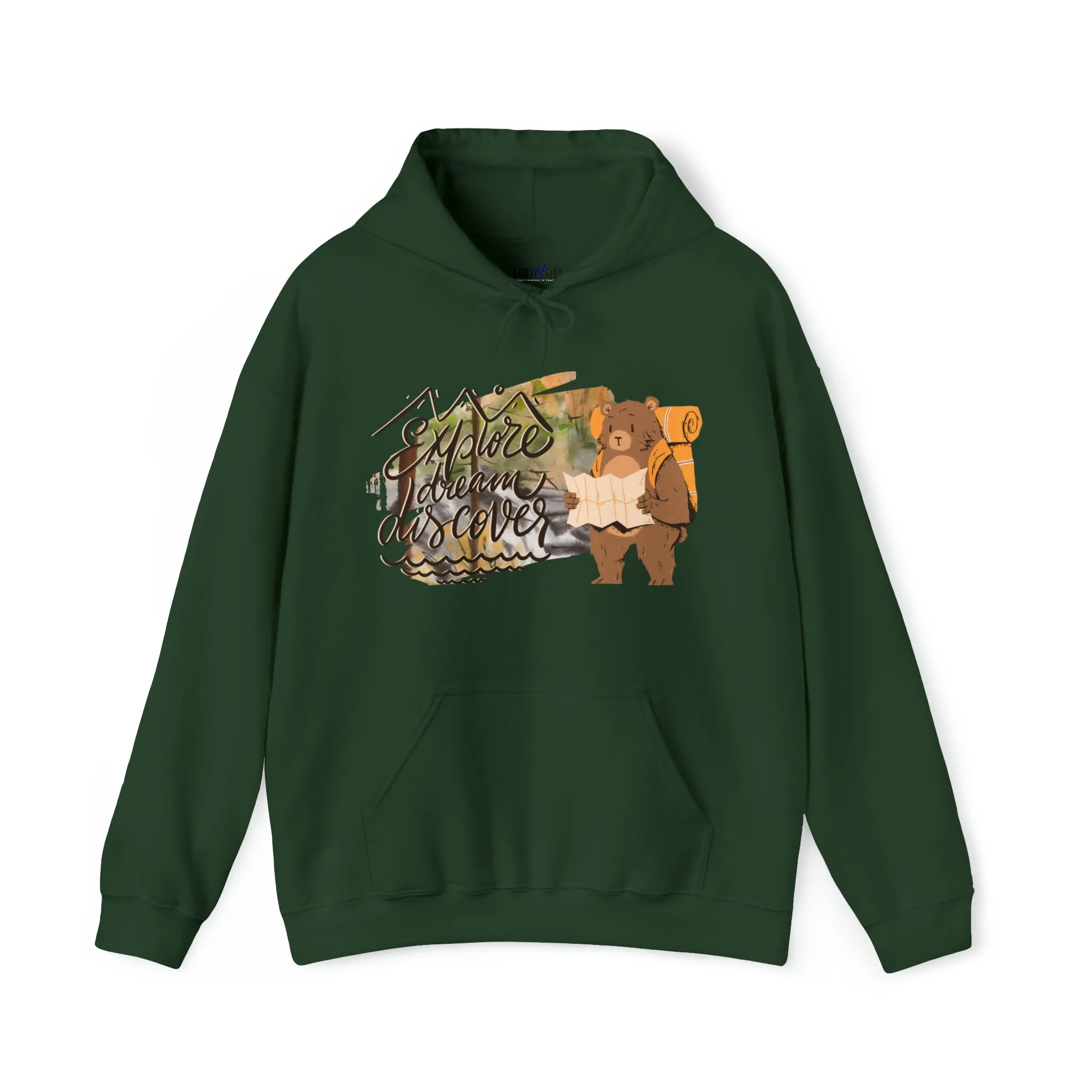 Women's Hoodie: 'Explore, Dream, Discover' - Cozy Comfort for Stylish Adventurers!
