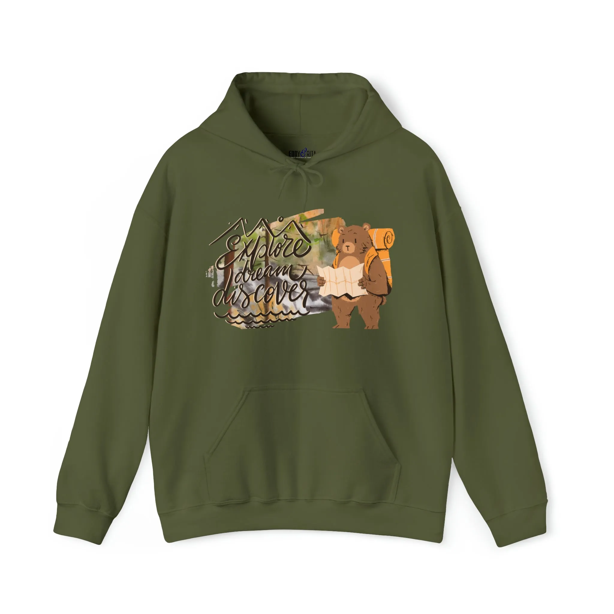 Women's Hoodie: 'Explore, Dream, Discover' - Cozy Comfort for Stylish Adventurers!